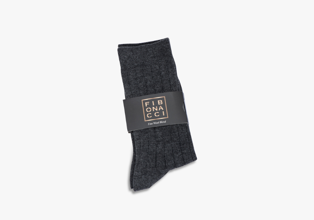 Wool Socks (Charcoal)