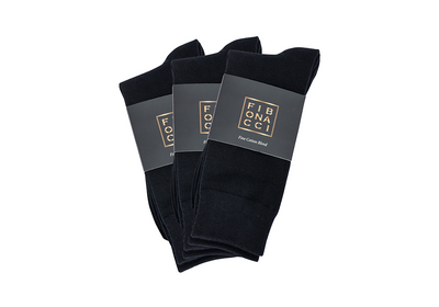 Cotton Socks (Black)